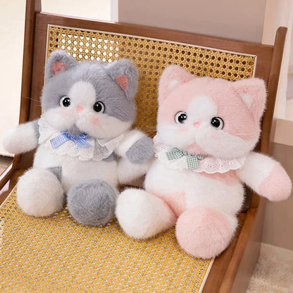 kawaiies-softtoys-plushies-kawaii-plush-Kawaii Cat Plush Family with Collar Soft toy 