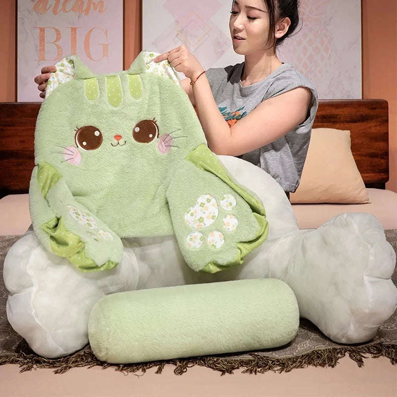 kawaiies-softtoys-plushies-kawaii-plush-Kawaii Cat Resting Cushion Pillow Soft toy 