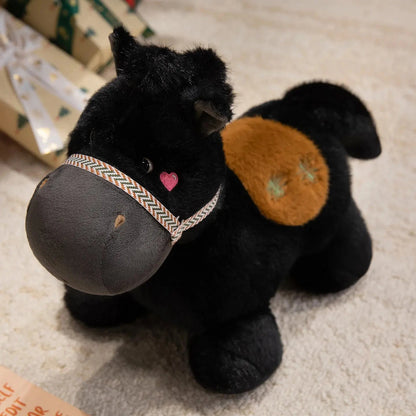kawaiies-softtoys-plushies-kawaii-plush-Kawaii Chibi Horse Plushies Soft toy Black (Midnight) 25cm 