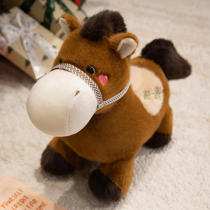 kawaiies-softtoys-plushies-kawaii-plush-Kawaii Chibi Horse Plushies Soft toy Brown (Hazel) 25cm 