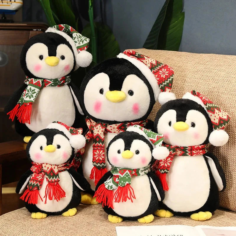 kawaiies-softtoys-plushies-kawaii-plush-Kawaii Christmas Penguin Plushie Soft toy 