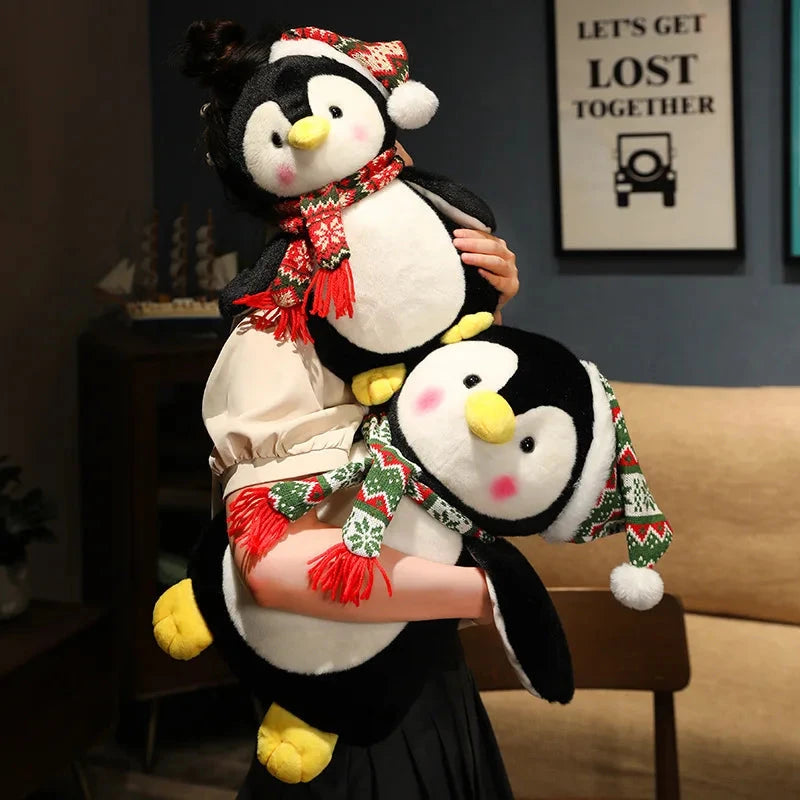 kawaiies-softtoys-plushies-kawaii-plush-Kawaii Christmas Penguin Plushie Soft toy 