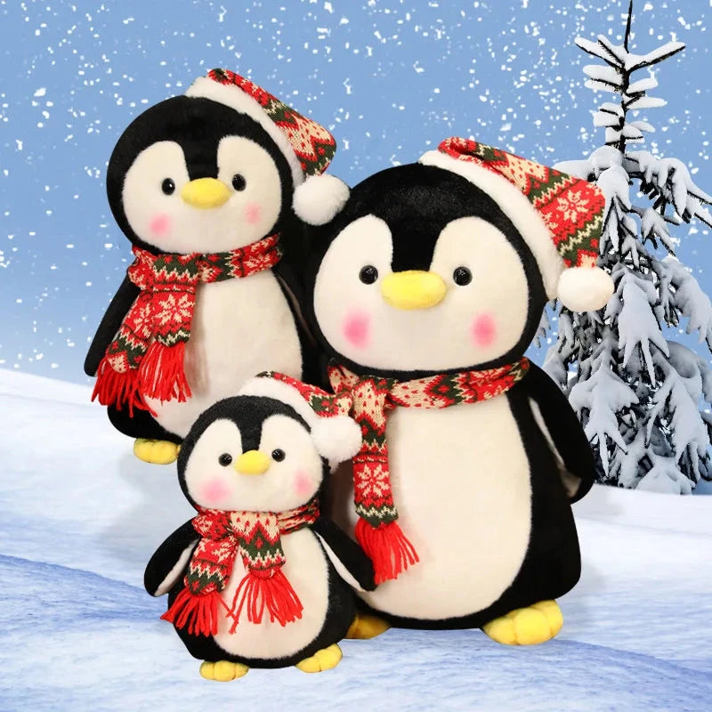 kawaiies-softtoys-plushies-kawaii-plush-Kawaii Christmas Penguin Plushie Soft toy 