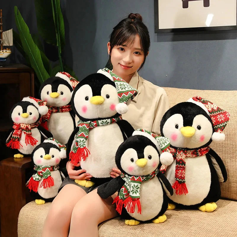 kawaiies-softtoys-plushies-kawaii-plush-Kawaii Christmas Penguin Plushie Soft toy 