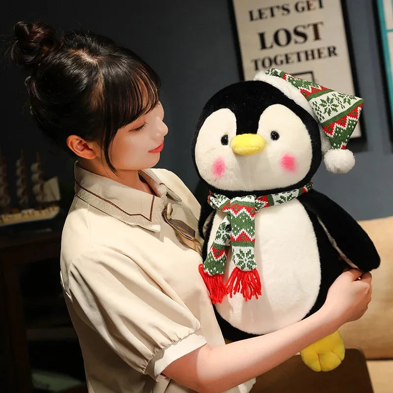 kawaiies-softtoys-plushies-kawaii-plush-Kawaii Christmas Penguin Plushie Soft toy 