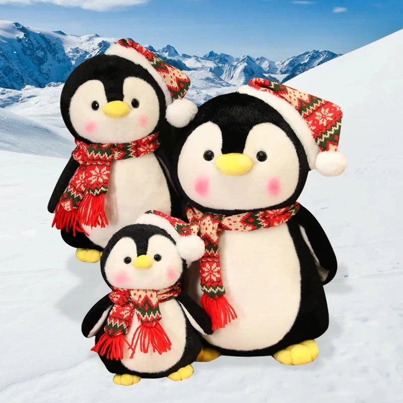kawaiies-softtoys-plushies-kawaii-plush-Kawaii Christmas Penguin Plushie Soft toy 
