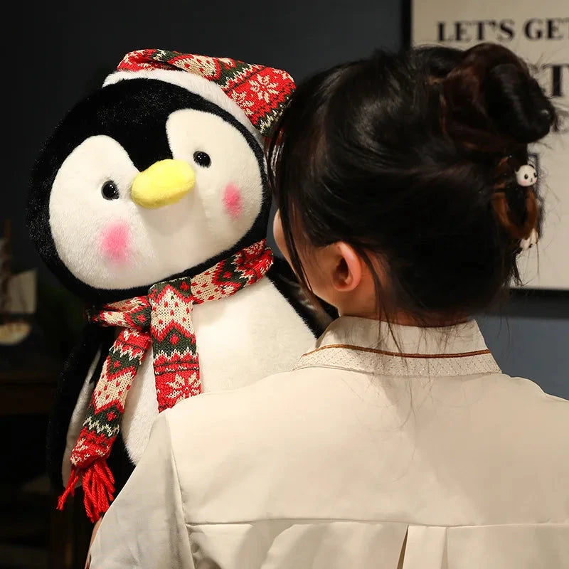 kawaiies-softtoys-plushies-kawaii-plush-Kawaii Christmas Penguin Plushie Soft toy 
