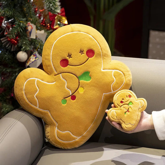 kawaiies-softtoys-plushies-kawaii-plush-Kawaii Christmas Snow Man Gingerbread Man Plushies Soft toy 