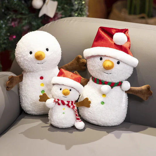 kawaiies-softtoys-plushies-kawaii-plush-Kawaii Christmas Snow Man Gingerbread Man Plushies Soft toy 