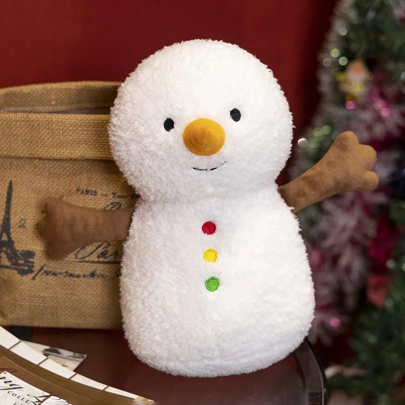 kawaiies-softtoys-plushies-kawaii-plush-Kawaii Christmas Snow Man Gingerbread Man Plushies Soft toy Snowman 15cm 