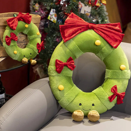 kawaiies-softtoys-plushies-kawaii-plush-Kawaii Christmas Tree Wreath Door Ring Plushies Soft toy 