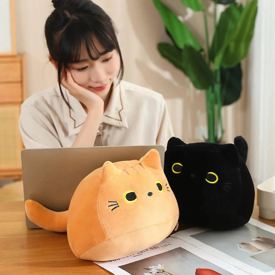 kawaiies-softtoys-plushies-kawaii-plush-Kawaii Chunky Cat Plushies with Kittens Soft toy 