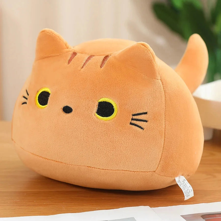 kawaiies-softtoys-plushies-kawaii-plush-Kawaii Chunky Cat Plushies with Kittens Soft toy 