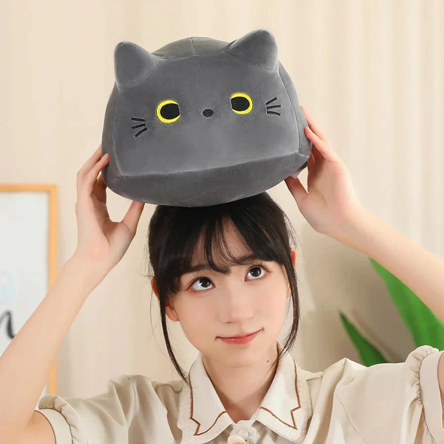 kawaiies-softtoys-plushies-kawaii-plush-Kawaii Chunky Cat Plushies with Kittens Soft toy 