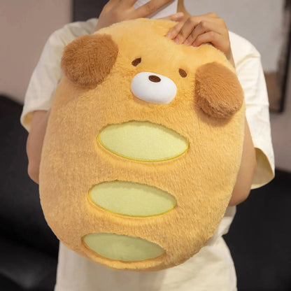 kawaiies-softtoys-plushies-kawaii-plush-Kawaii Dog Bread Baguette Plushie Soft toy 