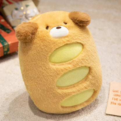 kawaiies-softtoys-plushies-kawaii-plush-Kawaii Dog Bread Baguette Plushie Soft toy 