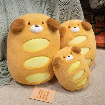 kawaiies-softtoys-plushies-kawaii-plush-Kawaii Dog Bread Baguette Plushie Soft toy 