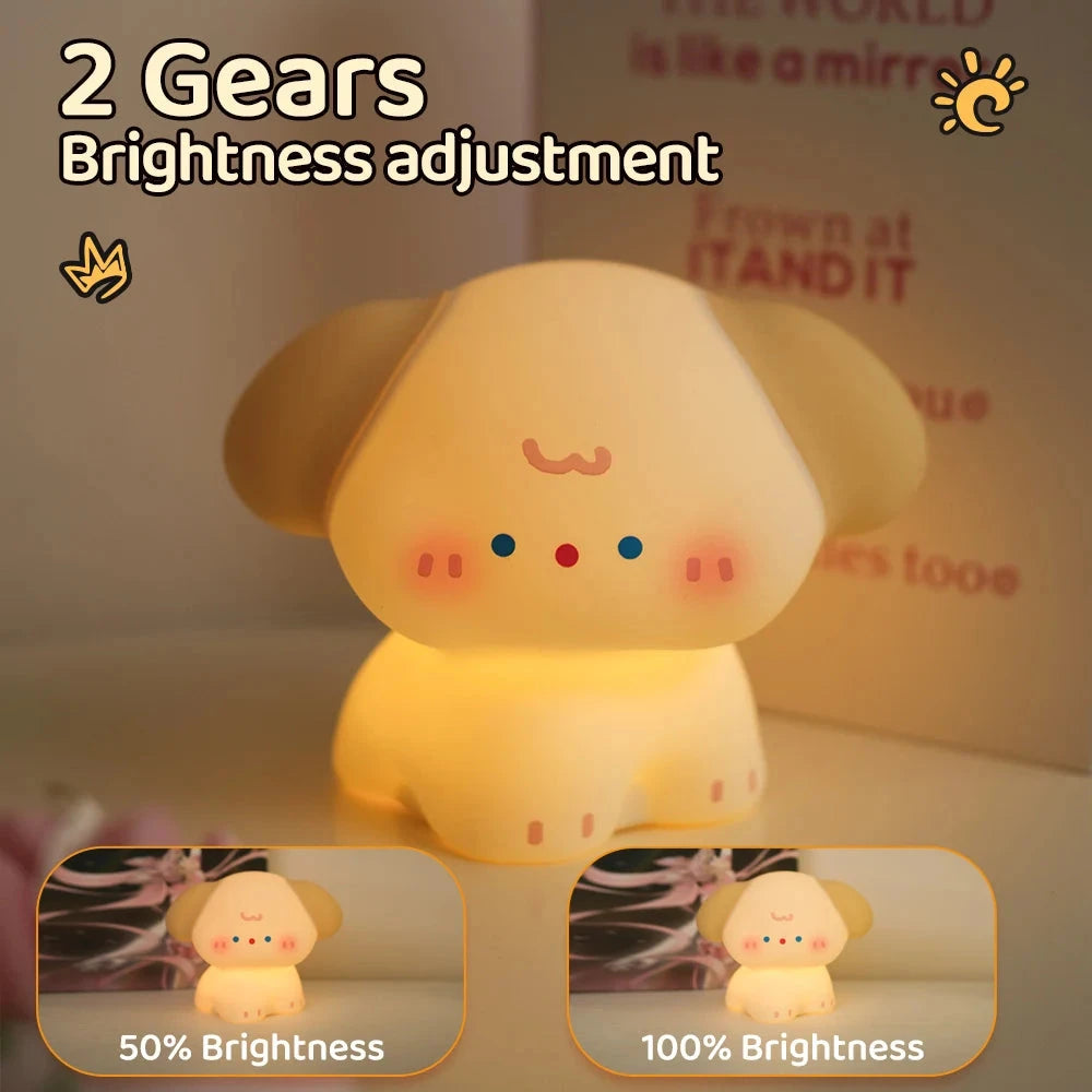 kawaiies-softtoys-plushies-kawaii-plush-Kawaii Dog Friends LED Night Light Home Decor 