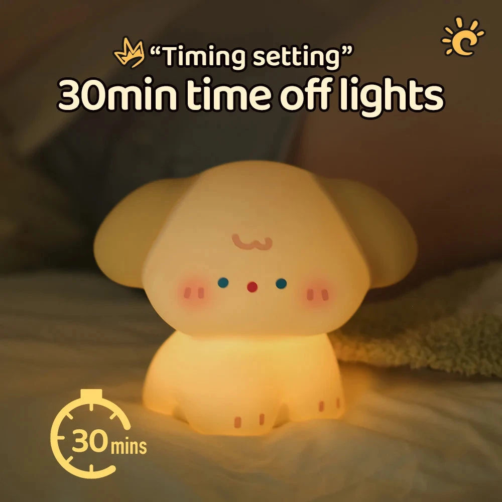 kawaiies-softtoys-plushies-kawaii-plush-Kawaii Dog Friends LED Night Light Home Decor 