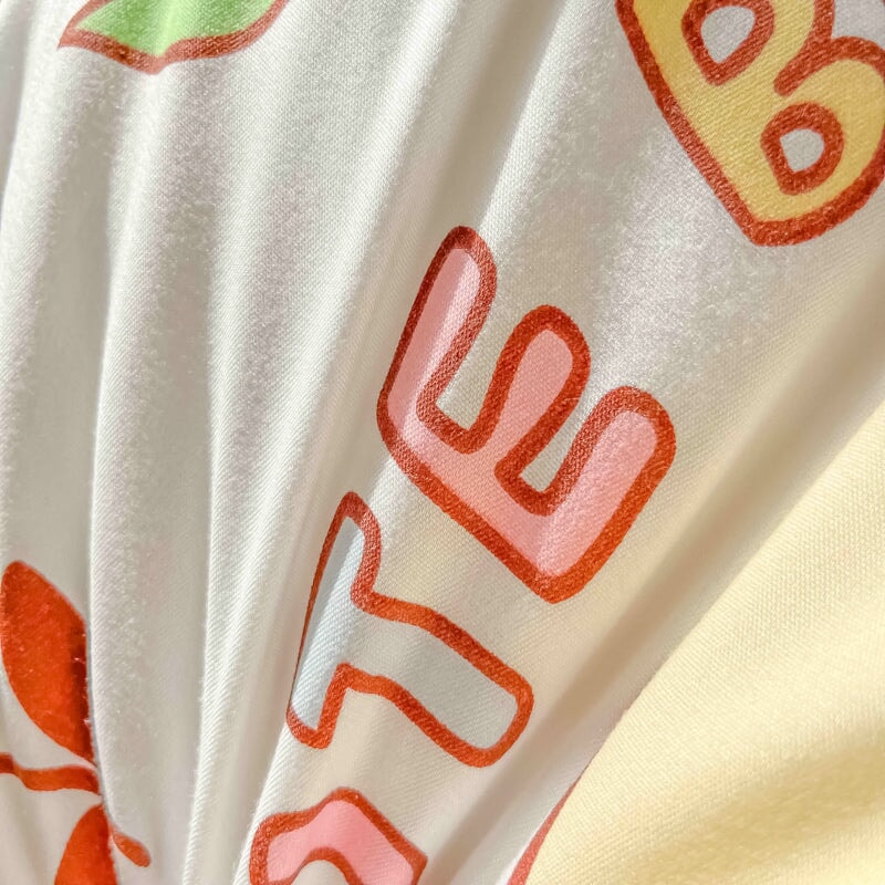 kawaiies-softtoys-plushies-kawaii-plush-Kawaii Dreamy Floral Bunny 120gsm Polyester Bedding Set Collection Bedding Sets 