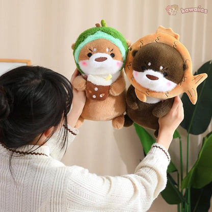 kawaiies-softtoys-plushies-kawaii-plush-Kawaii Dress-up Otter Plush Soft toy 