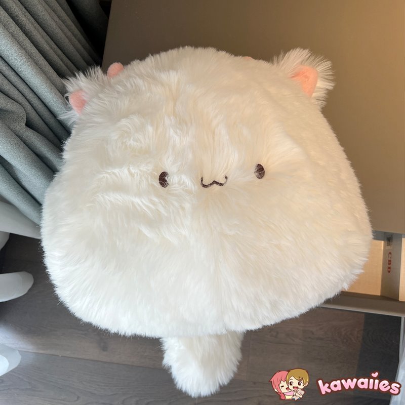 kawaiies-softtoys-plushies-kawaii-plush-Kawaii Fluffy Cat Soft Pillow Plushie | NEW Soft toy 