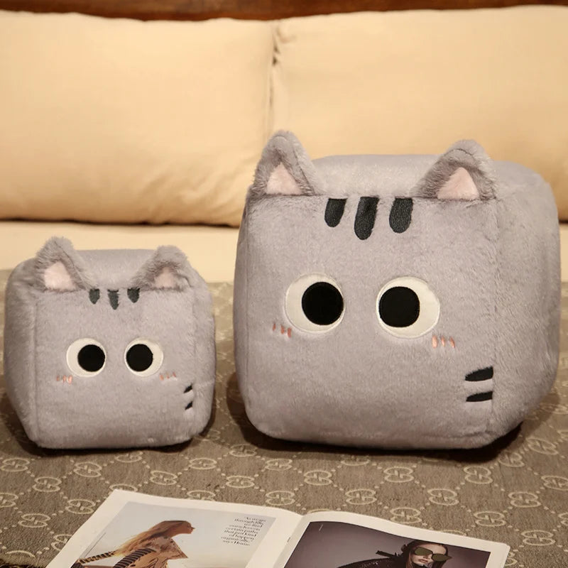 kawaiies-softtoys-plushies-kawaii-plush-Kawaii Fluffy Cube Cat Plushie Collection Soft toy 