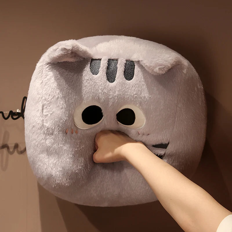kawaiies-softtoys-plushies-kawaii-plush-Kawaii Fluffy Cube Cat Plushie Collection Soft toy 