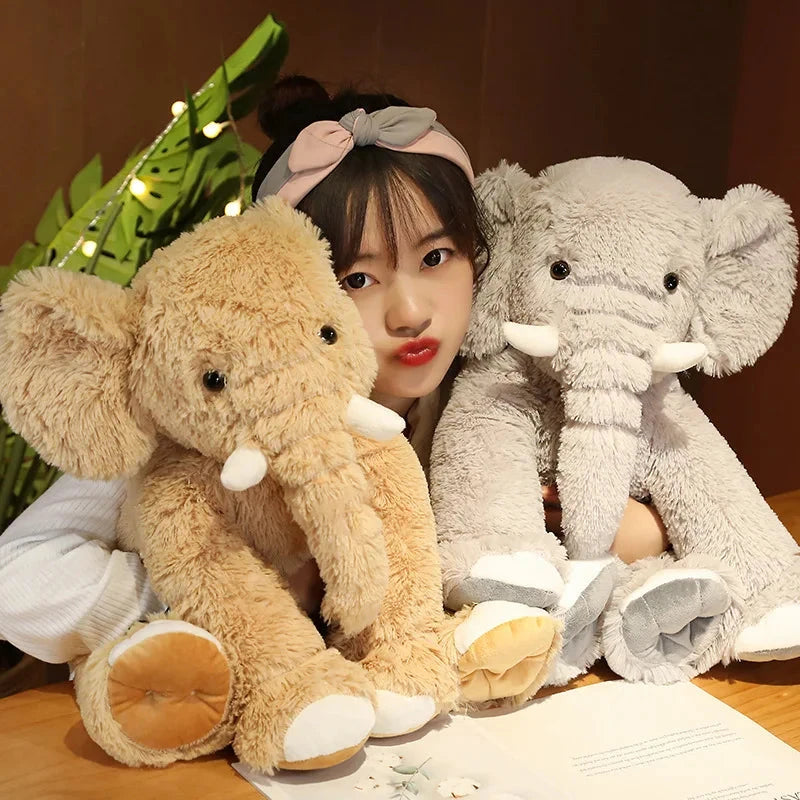 kawaiies-softtoys-plushies-kawaii-plush-Kawaii Fluffy Elephant Plush Family Soft toy 
