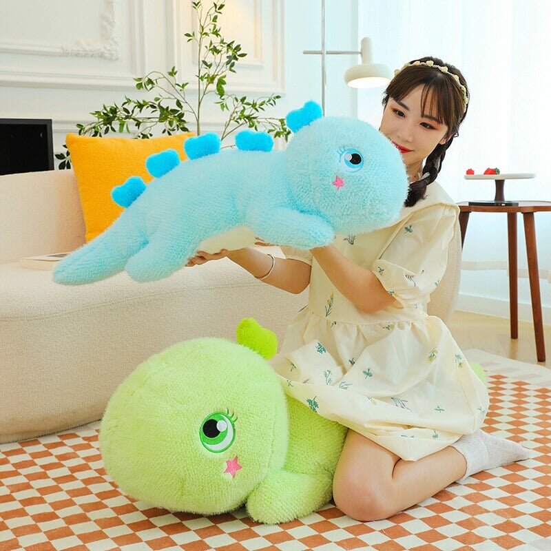 kawaiies-softtoys-plushies-kawaii-plush-Kawaii Fluffy Stegosaurus Dinosaur Plushies Soft toy 