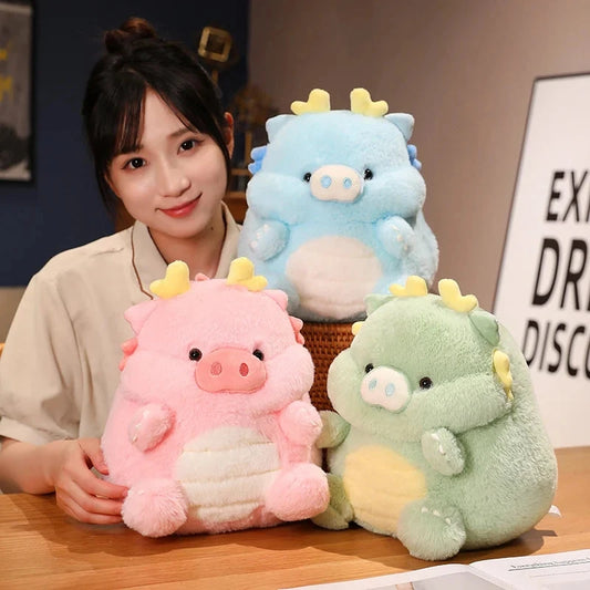 kawaiies-softtoys-plushies-kawaii-plush-Kawaii Funny Pig Dragon Plush Soft toy 