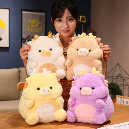 kawaiies-softtoys-plushies-kawaii-plush-Kawaii Funny Pig Dragon Plush Soft toy 