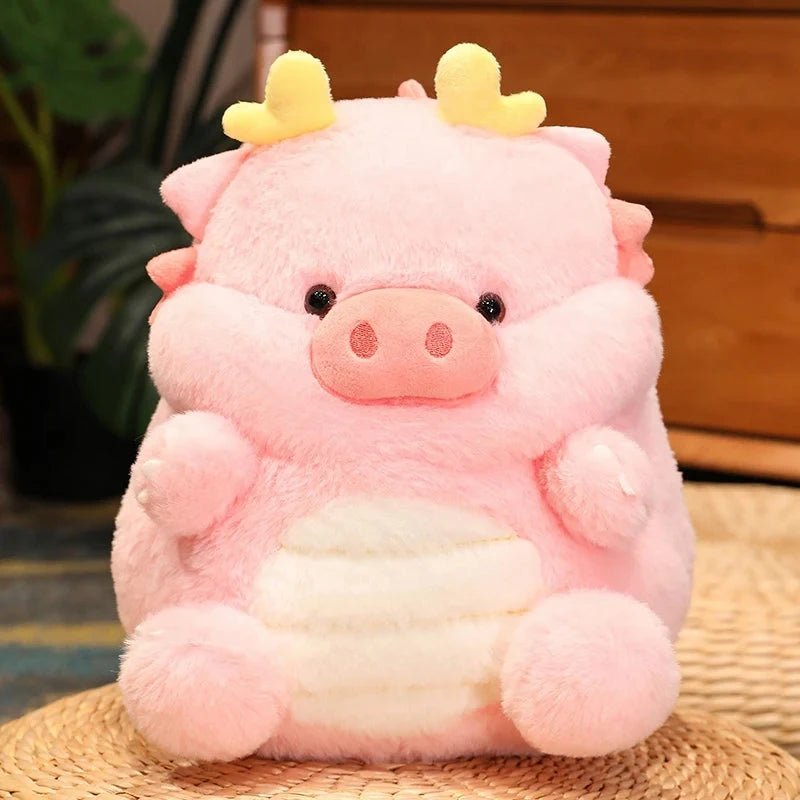kawaiies-softtoys-plushies-kawaii-plush-Kawaii Funny Pig Dragon Plush Soft toy Pink 