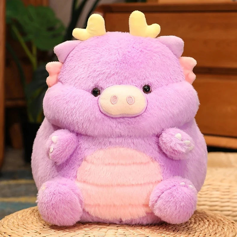kawaiies-softtoys-plushies-kawaii-plush-Kawaii Funny Pig Dragon Plush Soft toy Purple 