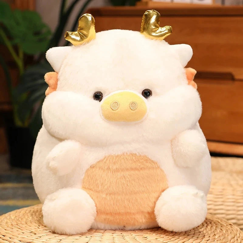 kawaiies-softtoys-plushies-kawaii-plush-Kawaii Funny Pig Dragon Plush Soft toy White 