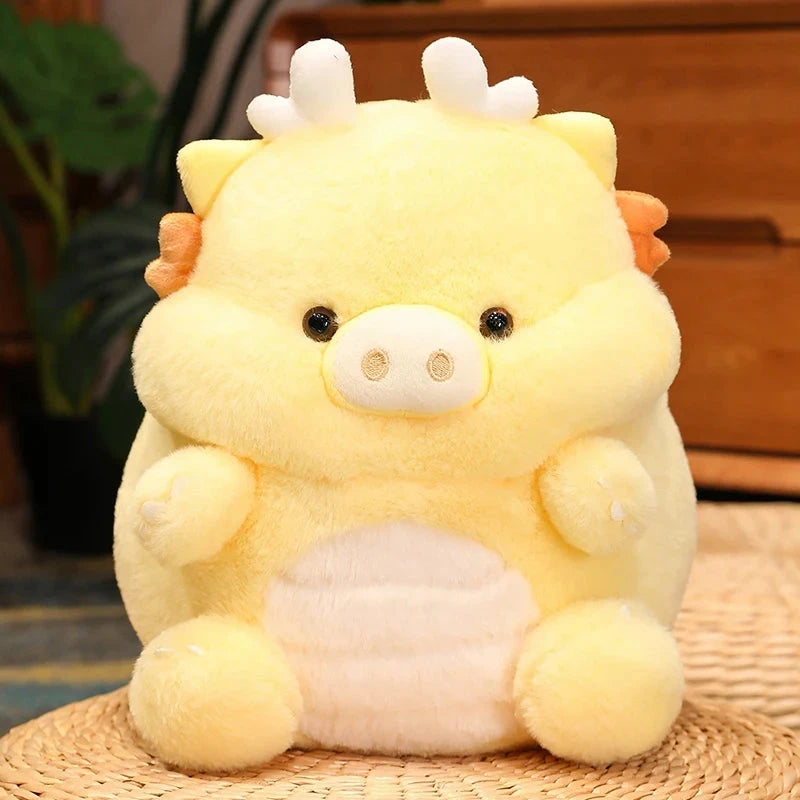 kawaiies-softtoys-plushies-kawaii-plush-Kawaii Funny Pig Dragon Plush Soft toy Yellow 
