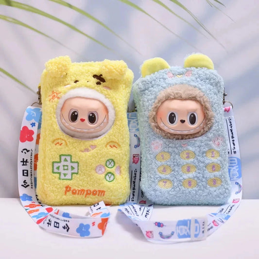 kawaiies-softtoys-plushies-kawaii-plush-Kawaii Gameboy Cell Phone Labubu Outfit with Straps Accessories 