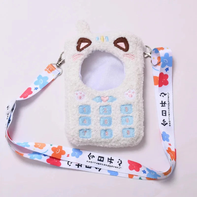 kawaiies-softtoys-plushies-kawaii-plush-Kawaii Gameboy Cell Phone Labubu Outfit with Straps Accessories 