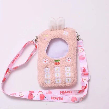 kawaiies-softtoys-plushies-kawaii-plush-Kawaii Gameboy Cell Phone Labubu Outfit with Straps Accessories 