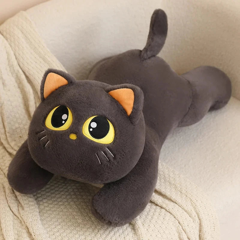 kawaiies-softtoys-plushies-kawaii-plush-Kawaii Giant Cat Plushies Soft toy Grey 65cm 