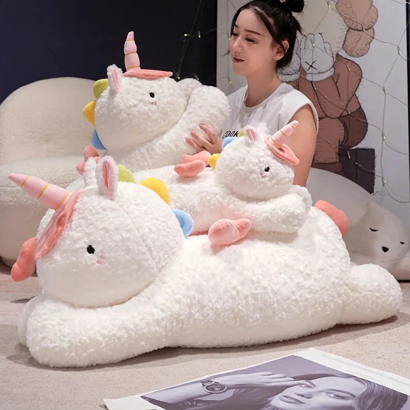 kawaiies-softtoys-plushies-kawaii-plush-Kawaii Giant Chibi White Unicorn Plushie Soft toy 