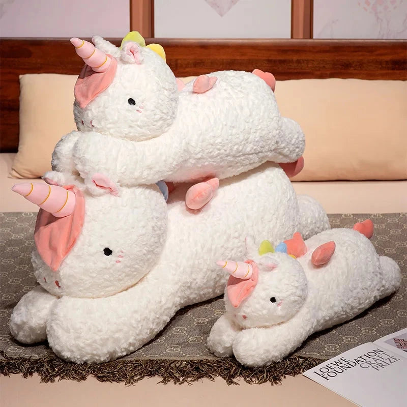 kawaiies-softtoys-plushies-kawaii-plush-Kawaii Giant Chibi White Unicorn Plushie Soft toy 
