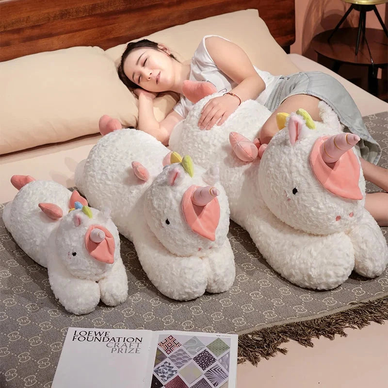 kawaiies-softtoys-plushies-kawaii-plush-Kawaii Giant Chibi White Unicorn Plushie Soft toy 