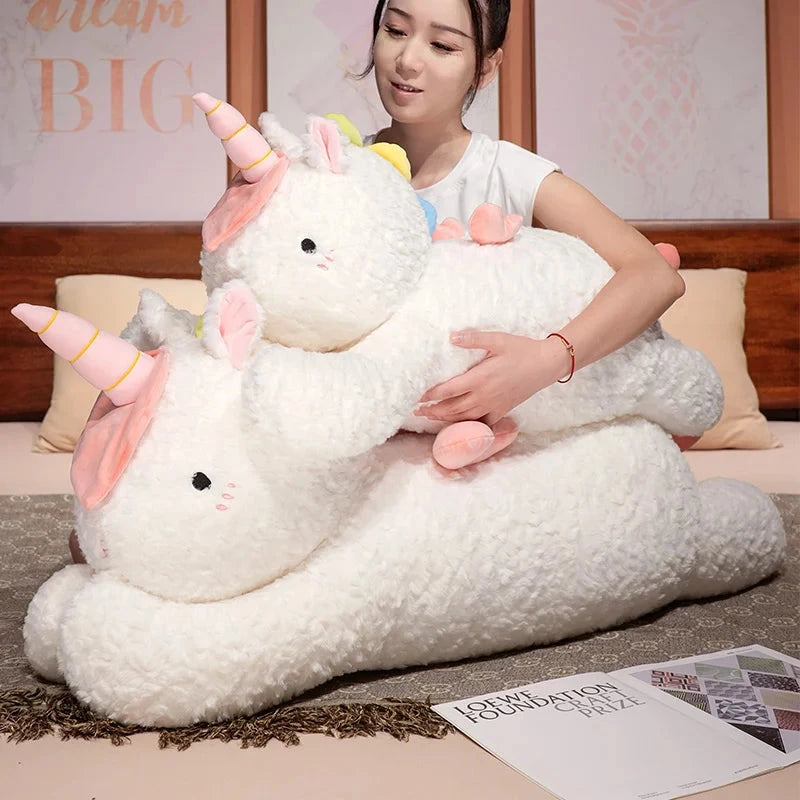 kawaiies-softtoys-plushies-kawaii-plush-Kawaii Giant Chibi White Unicorn Plushie Soft toy 