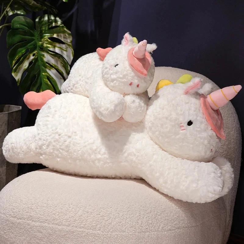 kawaiies-softtoys-plushies-kawaii-plush-Kawaii Giant Chibi White Unicorn Plushie Soft toy 