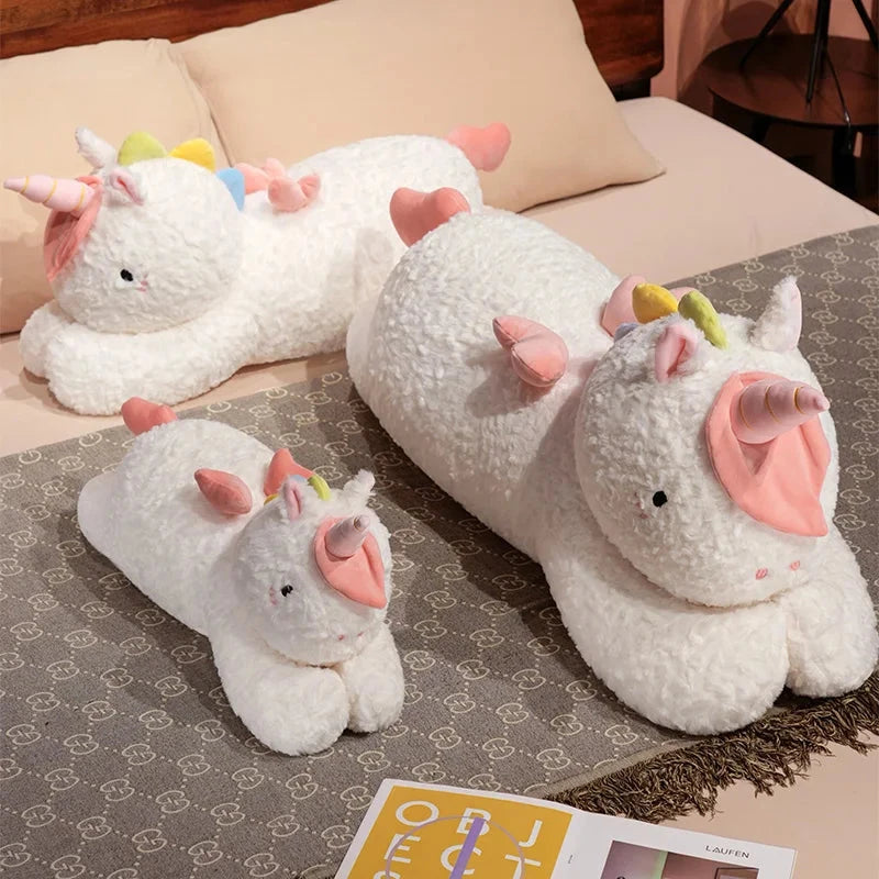 kawaiies-softtoys-plushies-kawaii-plush-Kawaii Giant Chibi White Unicorn Plushie Soft toy 