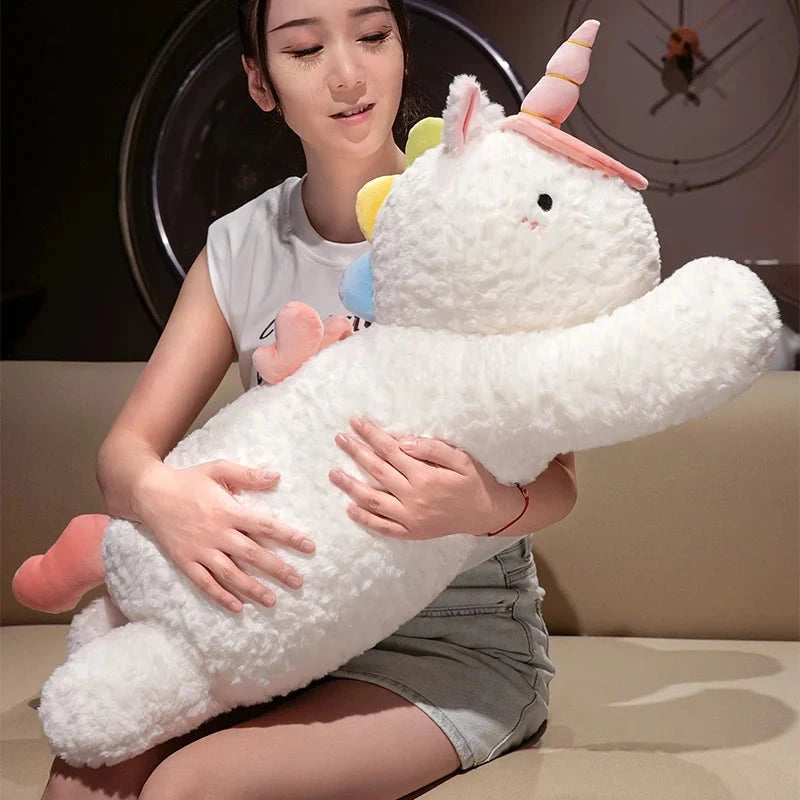 kawaiies-softtoys-plushies-kawaii-plush-Kawaii Giant Chibi White Unicorn Plushie Soft toy 