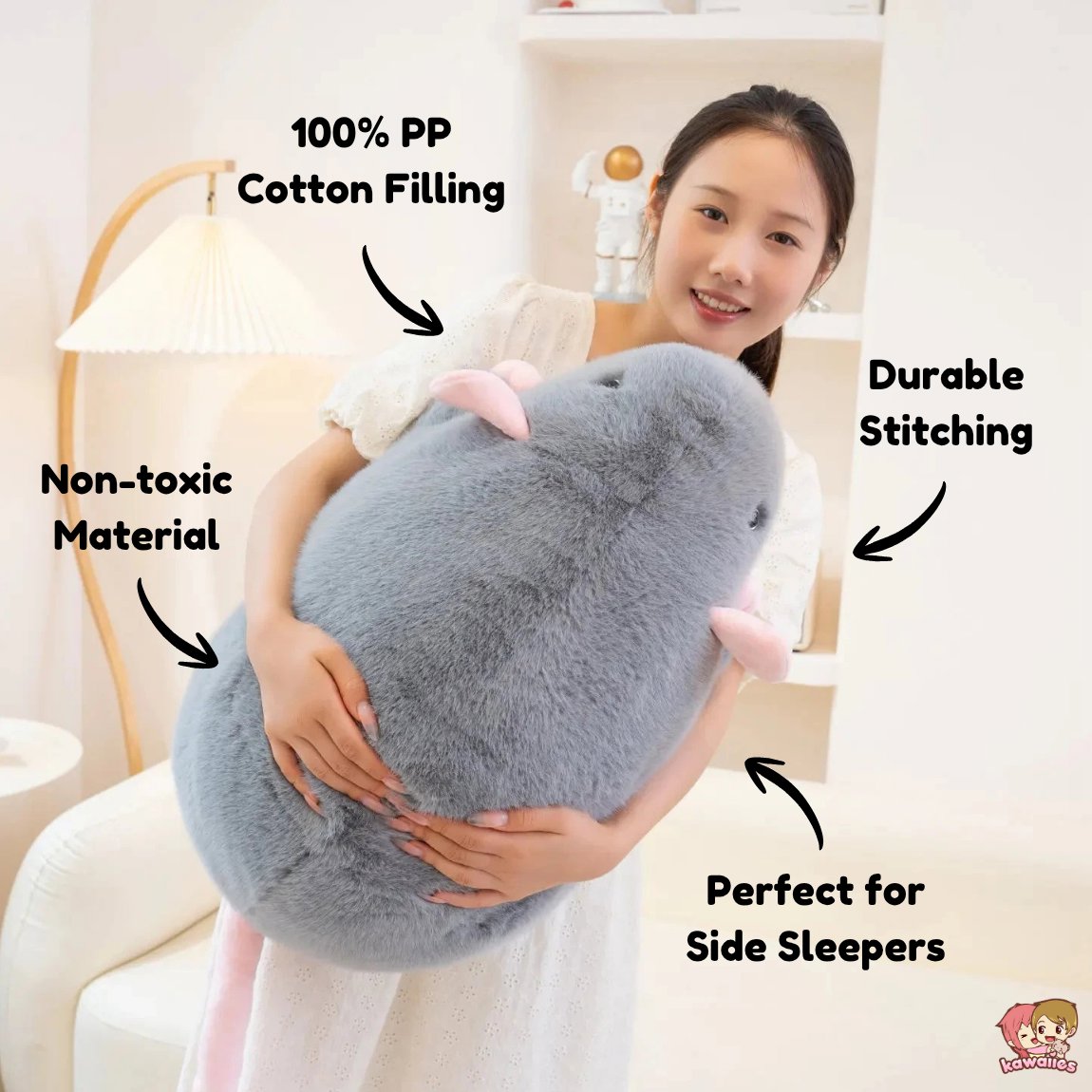 kawaiies-softtoys-plushies-kawaii-plush-Kawaii Giant Mouse Rat Plushies Soft toy 