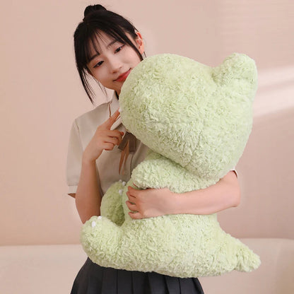 kawaiies-softtoys-plushies-kawaii-plush-Kawaii Goofy Green Pink Dinosaur Plushies Soft toy 