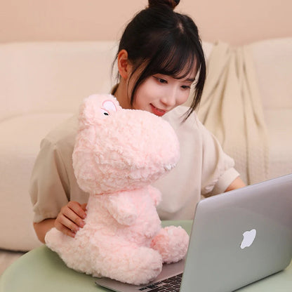 kawaiies-softtoys-plushies-kawaii-plush-Kawaii Goofy Green Pink Dinosaur Plushies Soft toy 